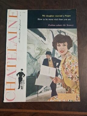 VINTAGE May 1959 Chatelaine  magazine